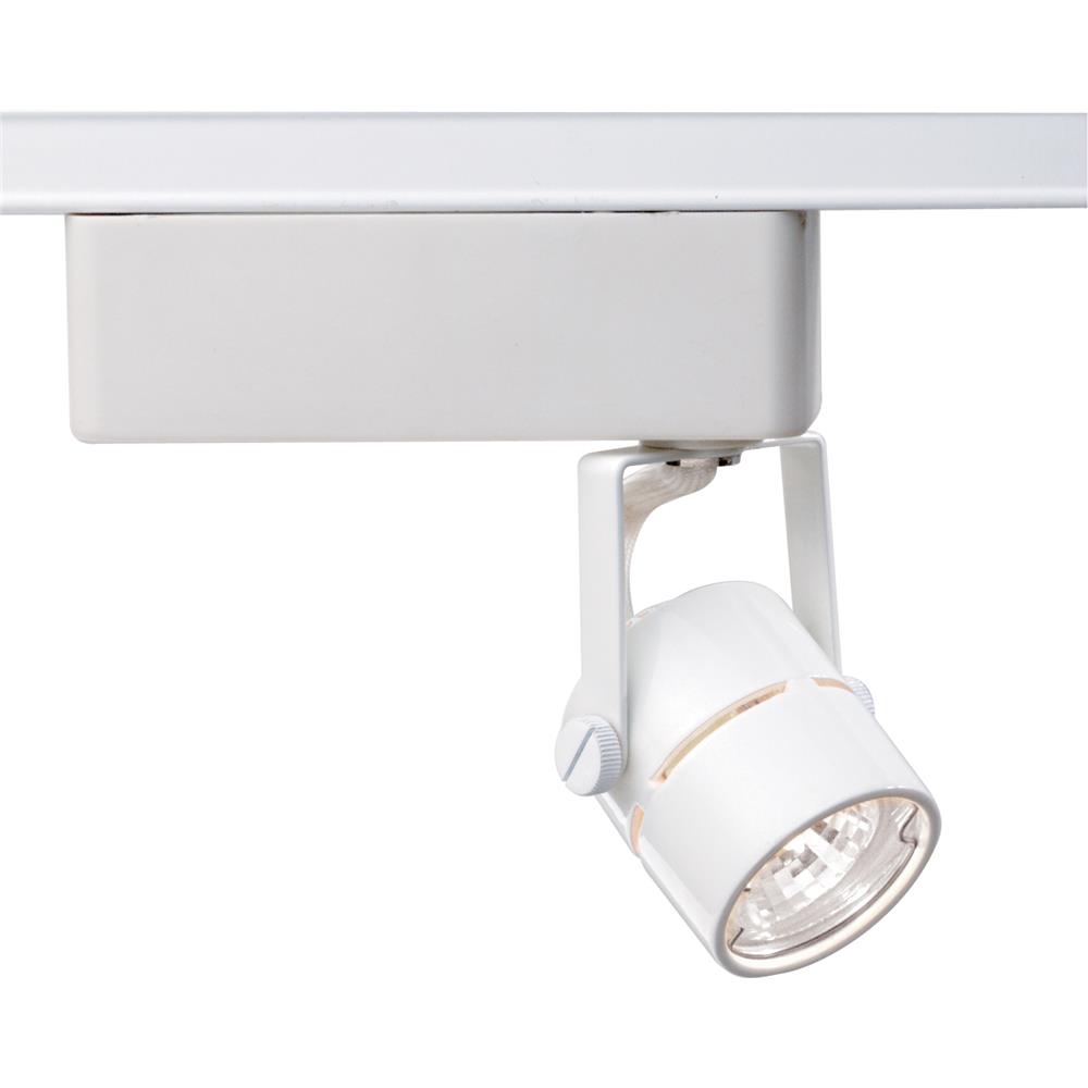 Nuvo Lighting TH234  1 Light - MR16 - 12V Track Head - Round in White Finish
